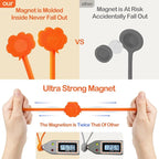SOOOEC Magnetic Cable Ties, 24 Pack 7.2" Magnetic Cord Organizer Cute Cloud - Image 6