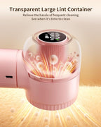 Fabric Shaver with Lint Brush, Large Lint Shaver with Digital Display, 3-Speeds - Image 5