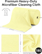 Microfiber Cleaning Cloths Roll, 75 Pack Tear Away Microfiber Towels Roll - Image 3