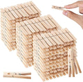 SenseYo 200 Pcs 1.9 Inch Wooden Clothespins Clips by SenseYo