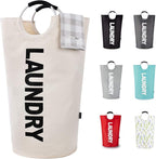 Caroeas 125L Laundry Basket, Large Laundry Hamper, Laundry Bag by Caroeas