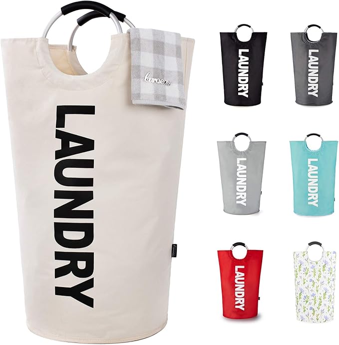 Caroeas 125L Laundry Basket, Large Laundry Hamper, Laundry Bag by Caroeas