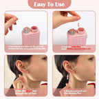 XANGNIER Ear Piercing Cleaner, 5 Colors Earring Hole Cleaner Floss - Image 3