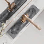 Faucet Mat for Kitchen Sink, Diatomite Quick Drying Tray, 20 Inch Kitchen Sink by ZREVSBSGQQ