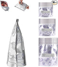 Reusable Aluminum Foil Storage Bags, Leak-Proof Stand-Up Bags by Unknown