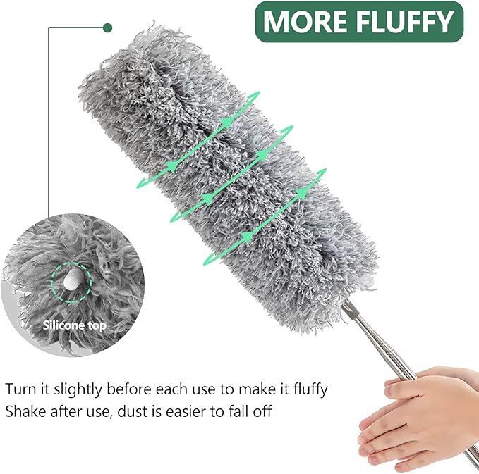 SetSail Dusters for Cleaning, 100-inch Extra-Long Duster - Image 5