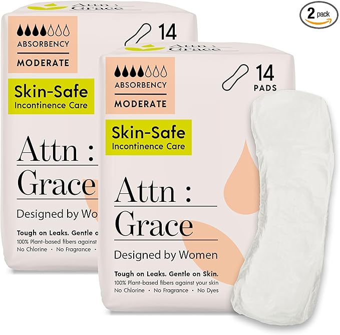 Attn: Grace Moderate Incontinence Pads by AttnGrace