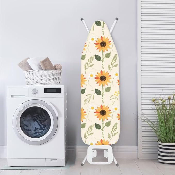 Sunflower Ironing Board Covers Stretchy Iron Board Cover and Pad Replacement - Image 3