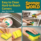 Dish Sponge, Non Scratch Sponges, Heavy Duty Scrub Sponge 24 Pack, Kitchen - Image 8