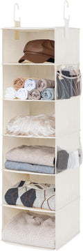 StorageWorks 6-Shelf Hanging Closet Organizer, Hanging Shelves by StorageWorks