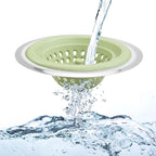 2 PCS Kitchen Stainless Silicone Sink Strainer, 4.5 inch Diameter… - Image 7