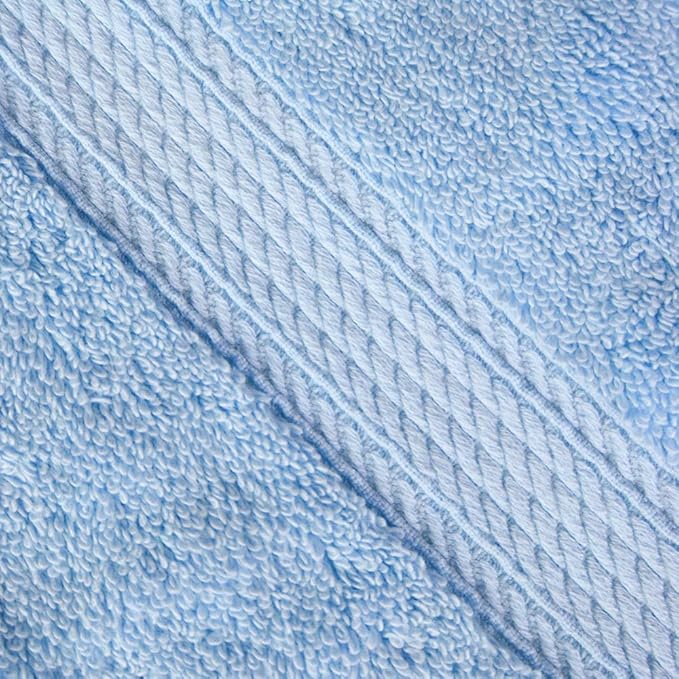 SUPERIOR Egyptian Cotton Pile Hand Towel Set of 4, Ultra Soft Luxury Towels - Image 3