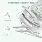 SheeChung Ironing Board 13"x43", Foldable Ironing Boards - Image 7