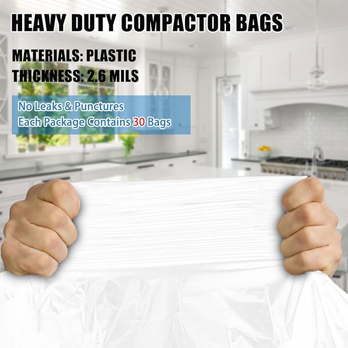 30-pack Trash Compactor Bags - Image 2