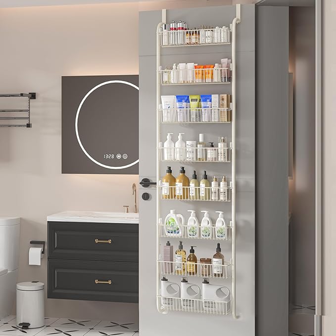 MIAOLI Over the Door Pantry Organizers and Storage, 8-Tier Spice Rack, Home & - Image 8