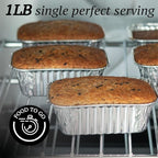 Spare Essentials 1LB Mini Foil Loaf Pans - Image 6