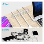 Cord Organizer, Cable Organizers USB Cable Holder Wire Organizer Cord Clips - Image 2