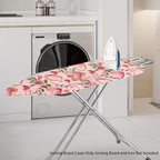 Pink Rose Ironing Board Cover Love Heart Iron Board Cover Thick Romantic Home - Image 2