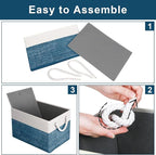 Fab totes Storage Bins, Foldable Storage Baskets - Image 4