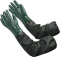 27" Full Arm Pond Gloves, Long Heavy Duty Gloves by Nobgum