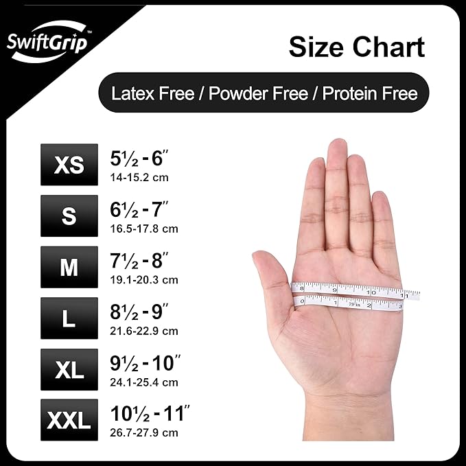 Disposable Nitrile Exam Gloves, Cooking & Esthetician - Image 6