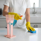 2 Pcs Kitchen Glove Holder, Kitchen Glove Stand Holder Plastic Glover Drying - Image 6
