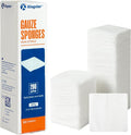 200 Pack 2x2 Inch Gauze Sponges 8-Ply, 100% Cotton Woven Gauze Pads by Kingstar