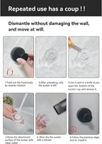 Suction Cup Hooks for Shower, Shower Hooks for Hanging Towels, Bath Balls - Image 9