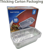 Loaf Pans 2Lb Heavy Duty Disposable Aluminum Foil Premium Bread Tins Standard - Image 4