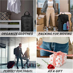 Laundry Bag Backpack with Shoulder Straps and Mesh Pocket Laundry Backpack - Image 6
