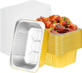 40 Pack 3LB Gold Aluminum Foil Pans by Unknown