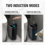 Cesun Automatic Motion Sensor Black Bathroom Trash Can - Image 6