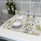 Kawani Wild Flowers Plant Dish Drying Mats - Image 6