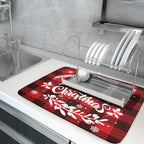 Merry Christmas Dish Drying Mat - Image 5