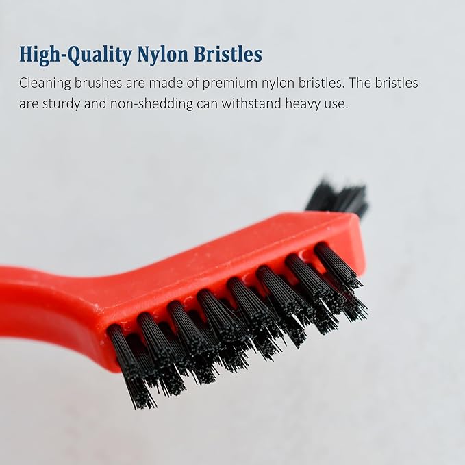 3pcs Nylon Brushes for Cleaning, Small Cleaning Brushes for Tight Spaces - Image 3
