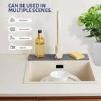 Stone Faucet Mat for Kitchen Sink，Super Absorbent Diatomite Fast Drying Stone - Image 7