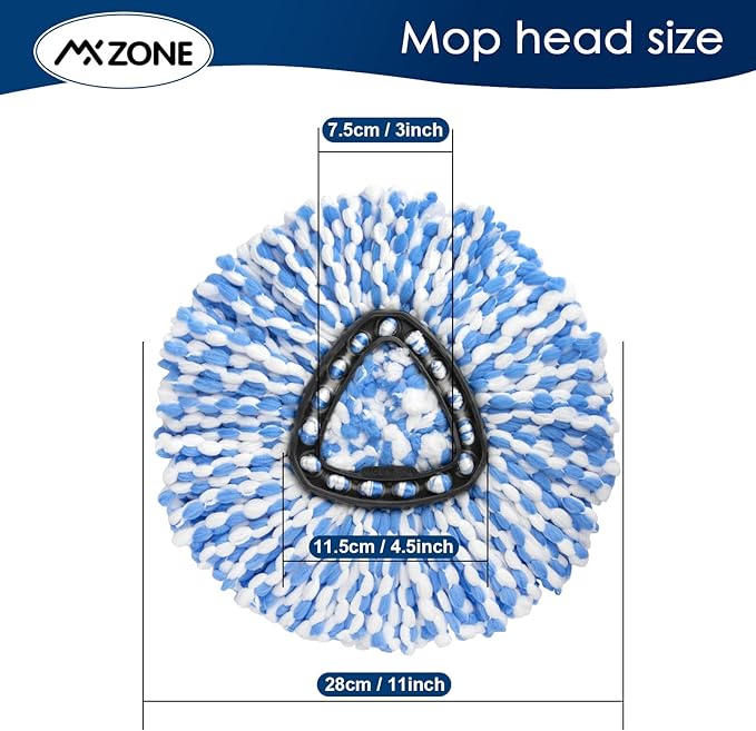 Spin Mop Replace Head for O Ceda Spinning EasyWring Rinse Clean Mop Refill - Image 3