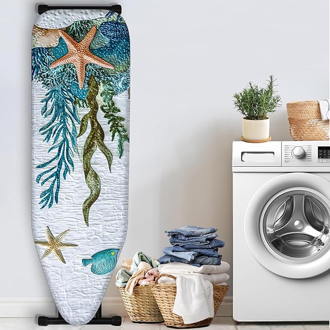 Nuxovilar Sea Creature Ironing Board Cover, 15 * 54inch, Fit Most Standard - Image 3