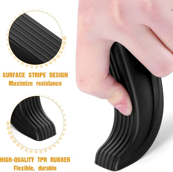 Crosize 3 Pack Rubber Door Stoppers - Image 3