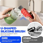6 Pack Holikme 4 in 1 Cup Lid Cleaning Brush Set - Image 2
