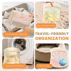 4Pcs Large Cotton Mesh Laundry Bags - Image 6
