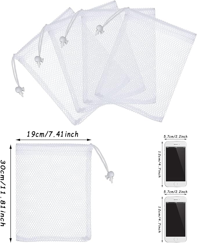 TecUnite 10 Pcs Mesh Laundry Bags - Image 2
