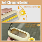 Lint Roller Resuable for Clothes, Magic Self- Cleaning Pet Hair Remover for - Image 3