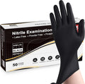Schneider Black Nitrile Exam Gloves, 5 Mil Disposable Gloves, Latex Free & by Schneider