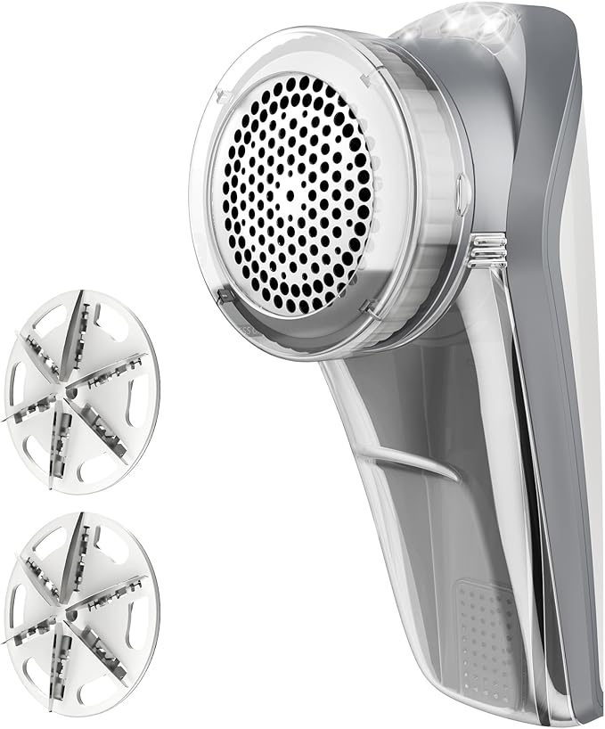 MR.SIGA Fabric Shaver and Lint Remover, Battery Operated Portable Lint Shaver by MRSIGA