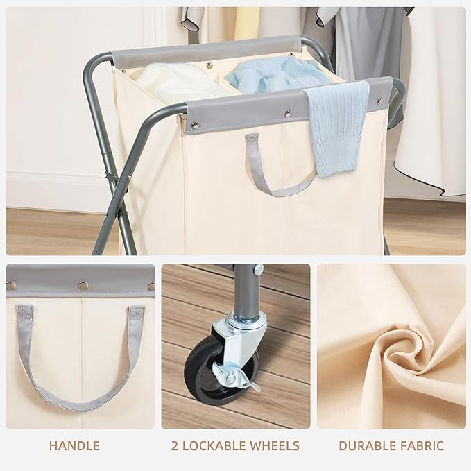 STORAGE MANIAC 125L Collapsible Laundry Hamper - Image 4