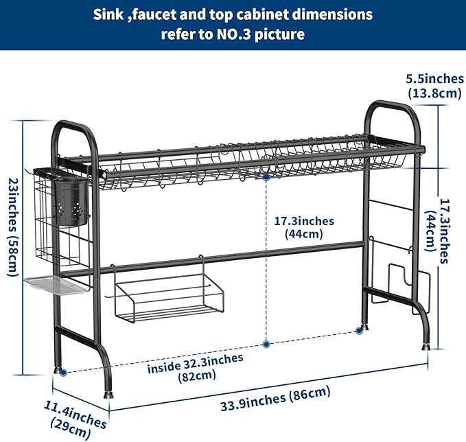 MOUKABAL Dish Drying Rack - Image 4
