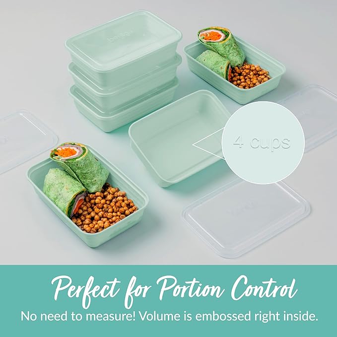 Bentgo Prep - 20-Piece 1-Compartment Reusable Meal Prep Containers - Image 6