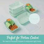 Bentgo Prep - 20-Piece 1-Compartment Reusable Meal Prep Containers - Image 6