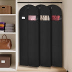 Syeeiex 72'' Long Dress Bags for Gowns, Garment Bags for Hanging Clothes - Image 3